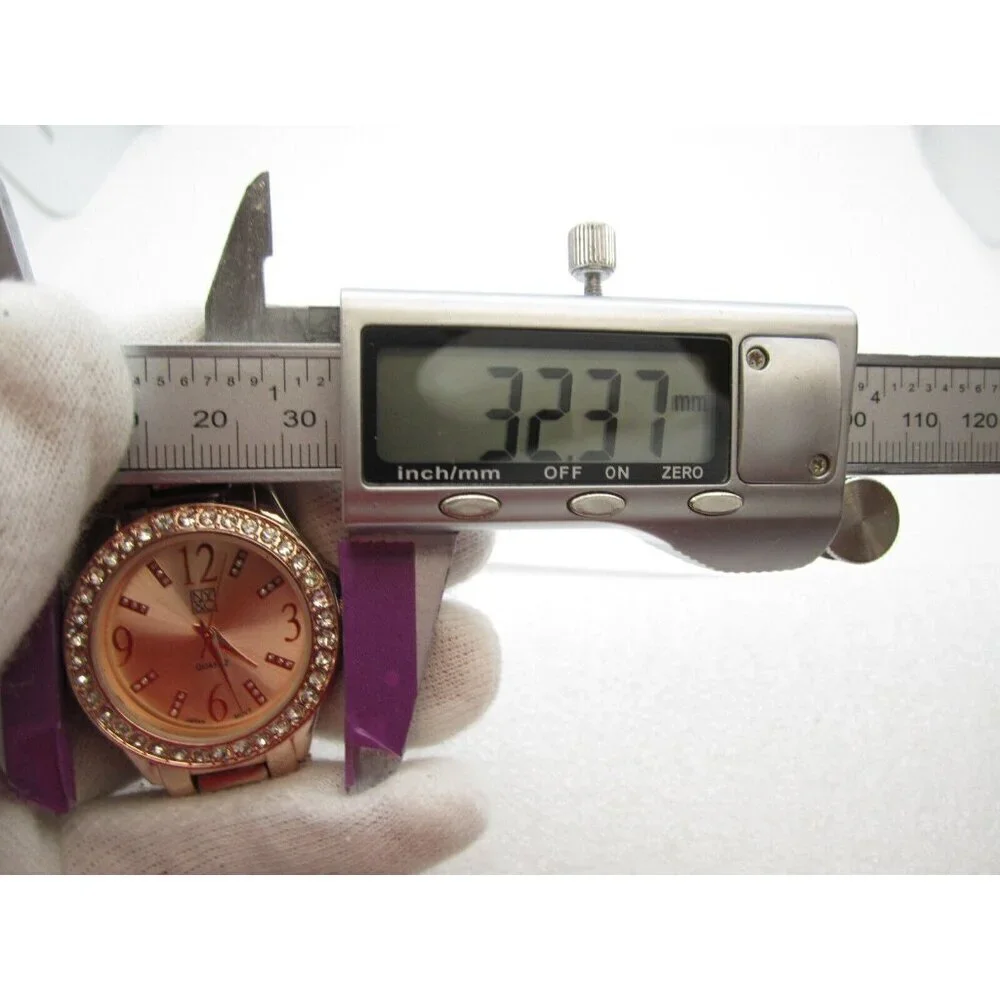 Women NY&C Quartz WR Analog 32mm Round Watch (H558) 